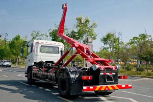 Sanitation Used DONGFENG Right Steering 14m3 Hook Lift Refuse Collection Garbage Transport Truck - Product Image 6