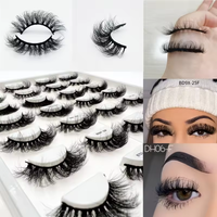 Fournisseur de cils en gros – Cils en faux vison 15-30mm, marque privée, cils russes en bande, véganes et volumineux