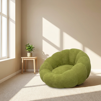 Ensemble de canapés modulaires de luxe nordique compressés sous vide, canapé sectionnel en velours, revêtement élégant, assise profonde confortable