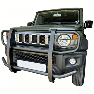 Parachoques Delantero Jimny Bull Bar, Barra Protectora de Hierro para Suzuki Jimny GEN <span class=keywords><strong>4</strong></span> JB64 JB64W JB74 JB74W 2019+ 3 Puertas 5 Puertas - Product Image 4