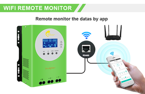 테크파인 MPPT 컨트롤러 12V 24V 36V 48V 배터리 조정기 태양 전지 패널 충전 컨트롤러 40A 60A 80A 100A MPPT - Product Image 5