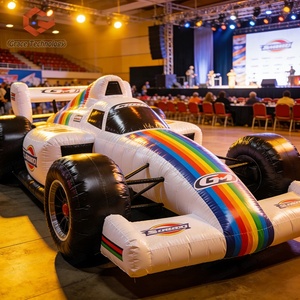 Gran Oferta: Coche de Carreras Inflable Personalizado, el Más Nuevo y Popular, Ideal para Publicidad - Product Image 1