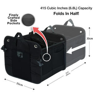 Organizador Plegable para Maletero <span class=keywords><strong>de</strong></span> Auto con Compartimentos para Compras, Impermeable y <span class=keywords><strong>de</strong></span> Gran Capacidad - Product Image 2