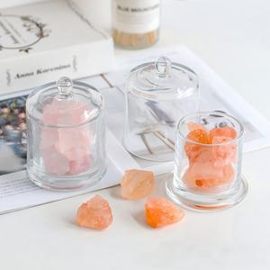 Vente en gros de pots <span class=keywords><strong>à</strong></span> bougies en <span class=keywords><strong>verre</strong></span> en forme de dôme de Noël de 120 ml avec couvercle en <span class=keywords><strong>verre</strong></span> transparent, flacon vide d'aromathérapie de 210 ml - Product Image 2