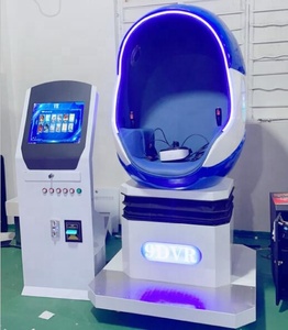 Nhà máy trực tiếp Chất lượng cao 9D hình quả trứng VR trò chơi máy chuyển động chơi Trạm điện ảnh VR giả lập trong nhà sân bay trong nhà - Product Image 5
