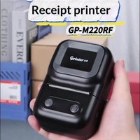 Imprimante thermique portable GP-M220RF 58 mm pour reçus, idéale pour les achats mobiles et les caisses enregistreuses