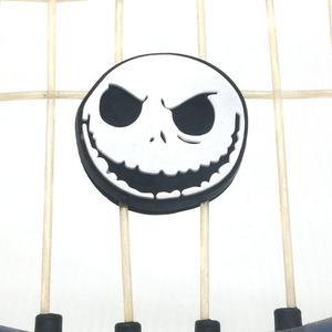 Amortisseur de raquette de tennis, dessin <span class=keywords><strong>animé</strong></span>, animal, fantôme, citrouille, <span class=keywords><strong>café</strong></span>, Noël, Halloween, éléments d'amortissement - Product Image 5