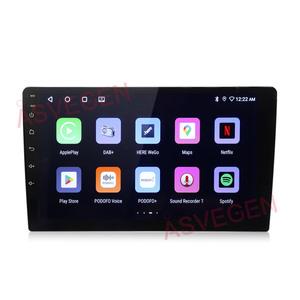 Asvegen 9 ''/10'' Qualcomm Android Car đài phát thanh stereo 4 + 64G 8 core IPS màn hình Carplay/Android Auto GPS Wifi FM DSP Quạt làm mát - Product Image 5