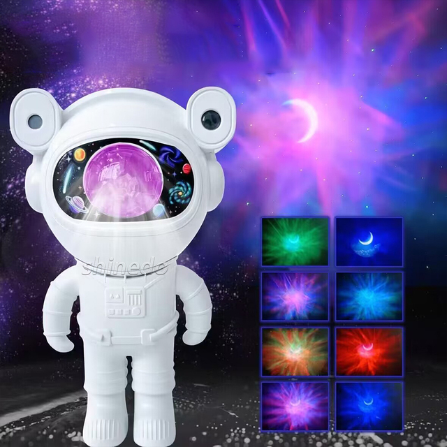 LED Smart Star Projection Light Interior Decoration Projection Star Lamp Galaxy Projector with Music Speaker and Remote Control