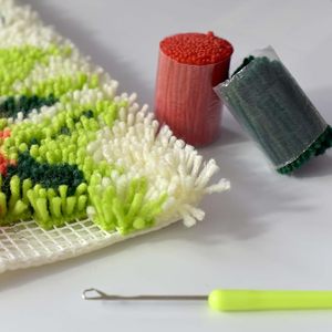 Latch Hook Yarn, Latch Hook <strong>Kit</strong> Precut <strong>Rugs</strong> Yarn <strong>Making</strong> Crochet Bundles for <strong>Rug</strong> - Product Image 5