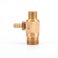 4000PSI Nettoyeur haute pression en laiton Détergent Venturi Injecteur de produits chimiques fixe Distributeur de savon Nettoyeur haute pression