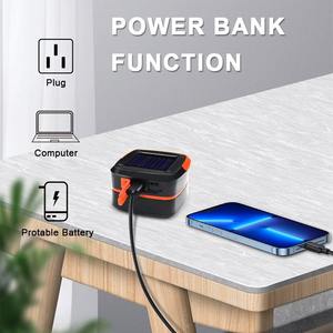 Linterna de Camping Plegable Recargable, Lámpara Impermeable, Banco de Energía Portátil, Luz para Tienda de Campaña, Pesca, Viajes y Camping - Product Image 4