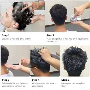 <span class=keywords><strong>MOFAJANG</strong></span>-Crema para teñir el cabello para hombres y mujeres, tinte instantáneo temporal, ingredientes naturales, fiesta, Cosplay, cera de Color para el pelo - Product Image 5