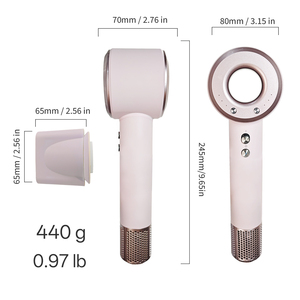 Secador de pelo sin escobillas de alta velocidad personalizado al por mayor, secador de pelo iónico negativo, juego de salón profesional de Hotel - Product Image 5