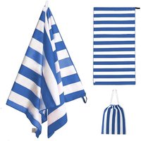 Serviette de plage de luxe 100% coton, serviette de piscine à rayures, couleur arc-en-ciel, rayures personnalisées