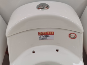 WC monobloc en céramique sud-américaine à siphon en S, à chasse d'eau, coloré, économique, modèle 2024, vente chaude - Product Image 5