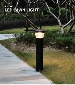 공장 가격 옥외 led 볼러드 빛 밝은 LED 정원 램프 잔디밭 빛