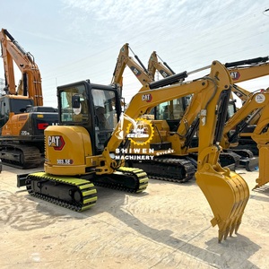 Pista de goma Caterpillar 303 CR excavadora, CAT 303.5E 303.5C 303C 304C usado CAT 3ton mini excavadora 303.5E CR precio bajo en venta - Product Image 2