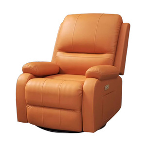Poltrona reclinabile girevole in ecopelle di lusso da salotto Cinema E-sport moderna poltrona reclinabile poltrona reclinabile - Product Image 2