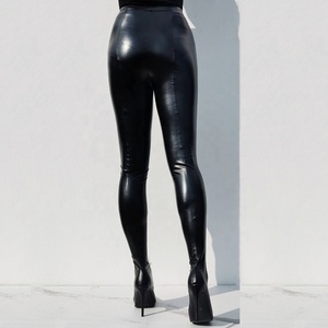 Bottes pantalon pour femme, grande taille 47, coupe large, extensibles, montantes jusqu'à la cuisse, avec talons aiguilles fins personnalisés, style pantalon, ajustées - Product Image 4