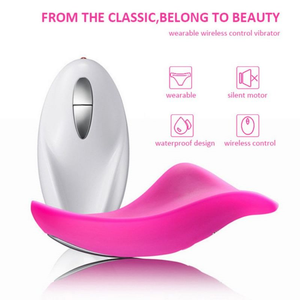 Dropshipping Control remoto punto G usable Panty mariposa vibrador juguetes sexuales para hombres y mujeres cuerpo completo - Product Image 2