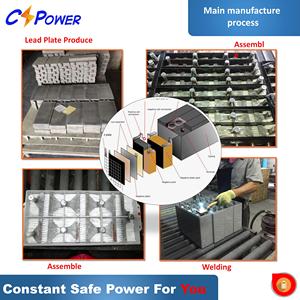 Cspower HTD12-300แบตเตอรี่ VRLA agm สำหรับ HTD12-300 300Ah พลังงานแสงอาทิตย์12V อายุการใช้งานยาวนาน - Product Image 6
