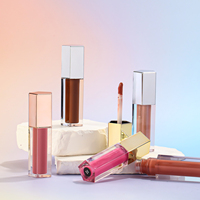 Gloss à lèvres imperméable 6 ml, format voyage, vente en gros, brillance longue durée, étiquette privée, emballage personnalisé, fournisseur ODM Chine