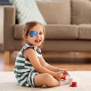 Lot de 60 patchs adhésifs pour les yeux pour enfants, filles, motifs licorne, patchs pour les yeux des tout-petits, matériau respirant en vrac, blocage de la lumière - Product Image 3