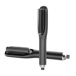 Hair Straightener Brush Fast Heating Flat <b>Iron</b> Ionic Hair Styling Comb Home <b>Travel</b> Beauty Equipment - Product Image 5