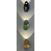 All'ingrosso moderne lampade da parete quadrate in metallo dorato caldo bianco luce a LED per la decorazione della casa scale all'aperto hotel 220V tensione di ingresso - Product Image 1