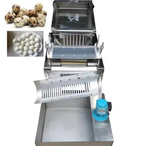 150 kg/h Nuevo tipo de venta como pan caliente Pequeño desgranador/pelador automático de huevos de codorniz de acero inoxidable