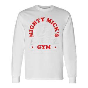 T-shirt à manches longues Mighty Mick's Gym, style classique des années 70, style Philadelphie - Product Image 1