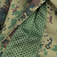 Combinaison tactique ACU prête pour le terrain en camouflage numérique de la jungle philippine avec veste et pantalon en tissu ripstop TC 65/35 haute résistance