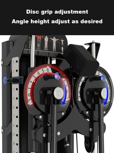 Máquina de Gimnasio Multifuncional Unisex <span class=keywords><strong>con</strong></span> Construcción de Acero y Selección de Carga por Pin para <span class=keywords><strong>Ejercicios</strong></span> de Hombro, Elevación Lateral y Ejercicio en Pie - Product Image 5