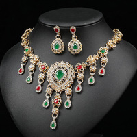 Ensemble de bijoux de luxe pour femme : collier, boucles d'oreilles et bracelet – Design élégant, idéal pour les occasions romantiques – Qualité supérieure