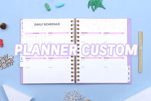 カスタムハードカバー キリスト教祈祷デボショナルプランナー インスピレーションジャーナル 聖書の言葉ノートブック スタディウェルネスワークブック - Product Image 2