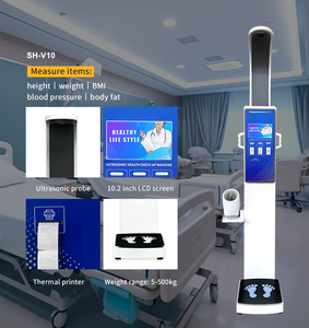 Appareil professionnel de mesure de la taille, du poids et de l'IMC pour les examens médicaux en clinique, hôpital et pharmacie - Product Image 6