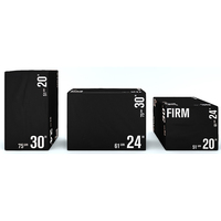 Tellus Fitness 3-en-1 Boîte en mousse pliométrique extra ferme et douce pour l'entraînement et le fitness à haute intensité