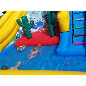 Château gonflable en PVC à thème champignon et abeille, avec toboggan combiné et trampoline, idéal pour la <span class=keywords><strong>location</strong></span> et l'usage commercial – Vente chaude - Product Image 6