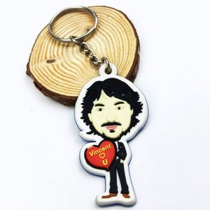 ขายส่งพวงกุญแจยางซิลิโคนดีไซน์สวย งานสั่งทำพวงกุญแจ PVC สำหรับเป็นของขวัญ - Product Image 3