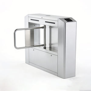 Tourniquet piétonnier <span class=keywords><strong>à</strong></span> reconnaissance faciale EASCO haute sécurité certifié CE en acier inoxydable 304 pour immeuble de bureaux - Product Image 3