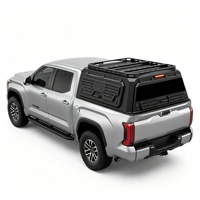 Coque de camping-car manuelle en aluminium durable et personnalisable, verrouillable et étanche, pour les voyages tout-terrain, les trajets quotidiens et le stockage de marchandises