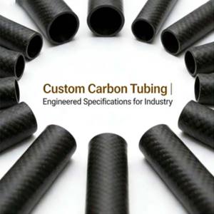 초경량 3K 카본 파이버 튜브 능직 매트 카본 튜브 20mm 판매 - Product Image 3