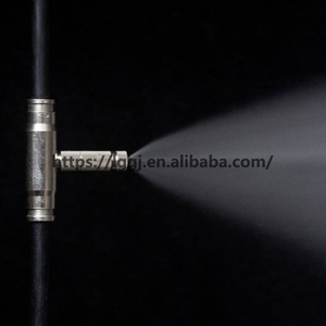 Sistema di raffreddamento a nebulizzazione ad alta pressione, raccordi a croce in <span class=keywords><strong>ottone</strong></span> da <span class=keywords><strong>3</strong></span>/16 pollici, connettore rapido a quattro vie con blocco a scorrimento - Product Image 5