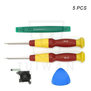 Set di strumenti di gioco <span class=keywords><strong>5</strong></span> in 1 Set di strumenti di riparazione Joystick con impugnatura analogica 3D di ricambio con per <span class=keywords><strong>Nintendo</strong></span> <span class=keywords><strong>Switch</strong></span> - Product Image 3