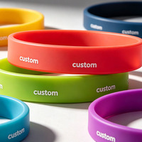 Pulsera Deportiva de Silicona Elástica con Logotipo y Color Personalizados, Resistente al Sudor, con Impresión Digital, Servicios OEM/ODM para Uso Diario