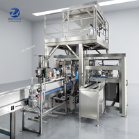 Machine de remplissage de sacs tissés en PP entièrement automatique à grande vitesse de 25 kg à 50 kg pour l'emballage du riz, du blé, de l'orge et de l'avoine