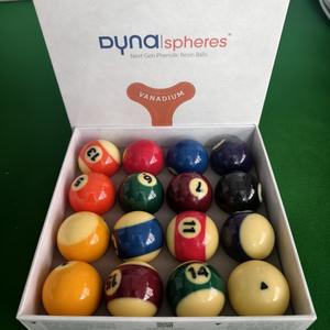 Bolas de Billar Dynaspheres de Vanadio de 57.2mm, Juego de Billar Americano - Product Image 4