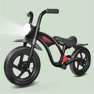 Vélo d'équilibre électrique 3-en-1 pour enfants avec amortisseur et pneus gonflables pour l'exercice en extérieur (4-9 mois) - Product Image 1