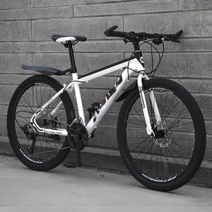 Vélos de montagne et autres vélos pour adultes de 26 pouces, 21 à 24 vitesses, vélo tout-terrain pour étudiants, vélos à fourche en acier - Product Image 3
